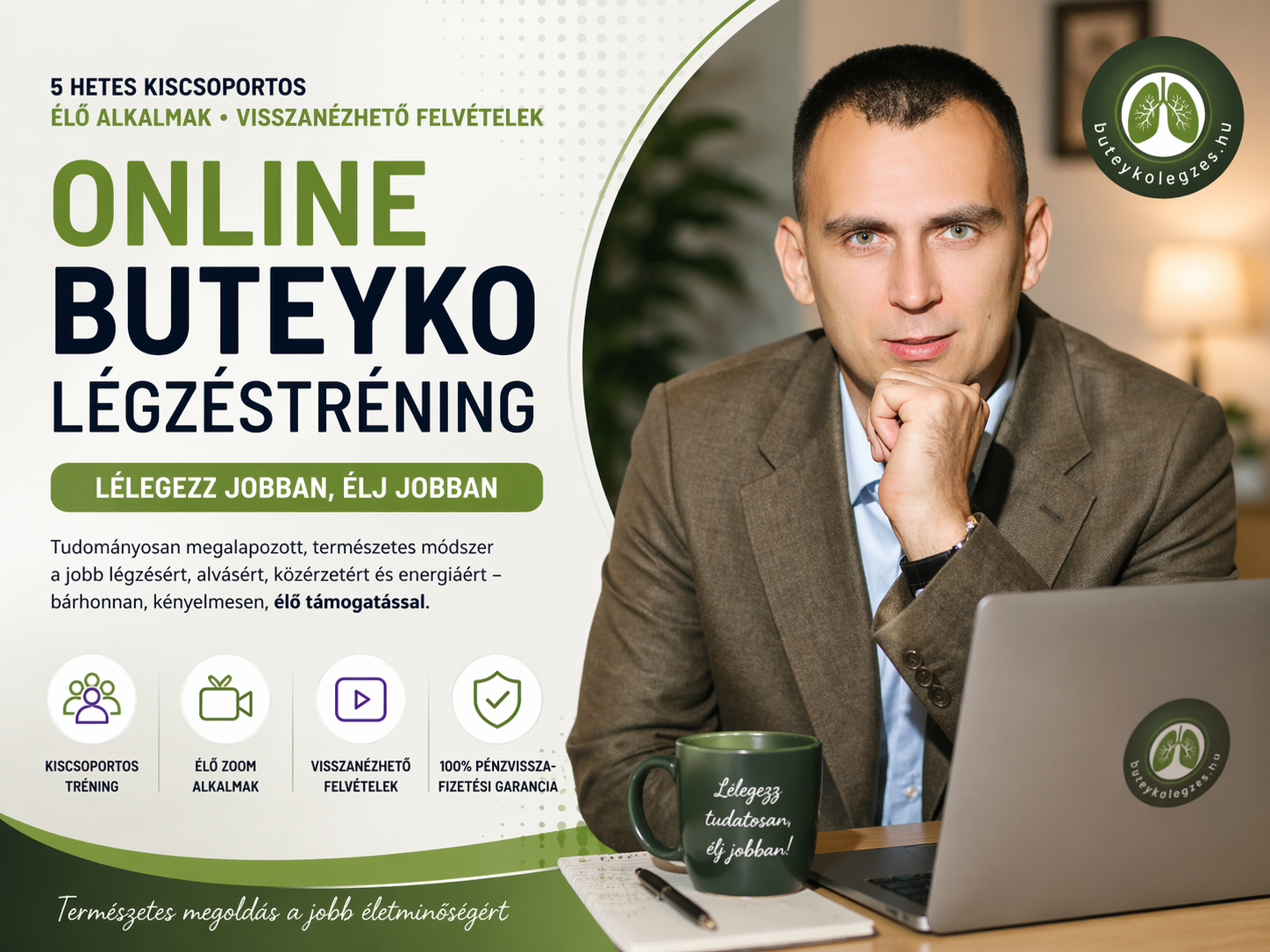 Online Buteyko légzéstréning